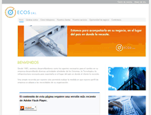 Tablet Screenshot of ecossrl.com.ar